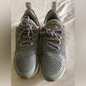 COPY - Nike Air Max 270 Dark Stucco and Metallic Gold